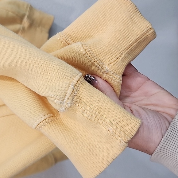 John Galt Yellow Honey Crewneck Sweatshirt - Picture 5 of 10